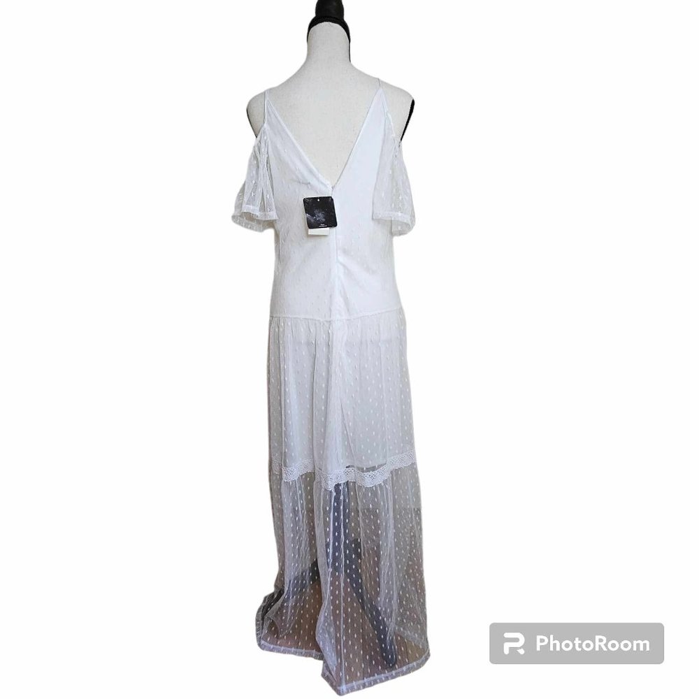 Juniors Disney Pirates of the Caribbean White Dress Size Large - Picture 6 of 11